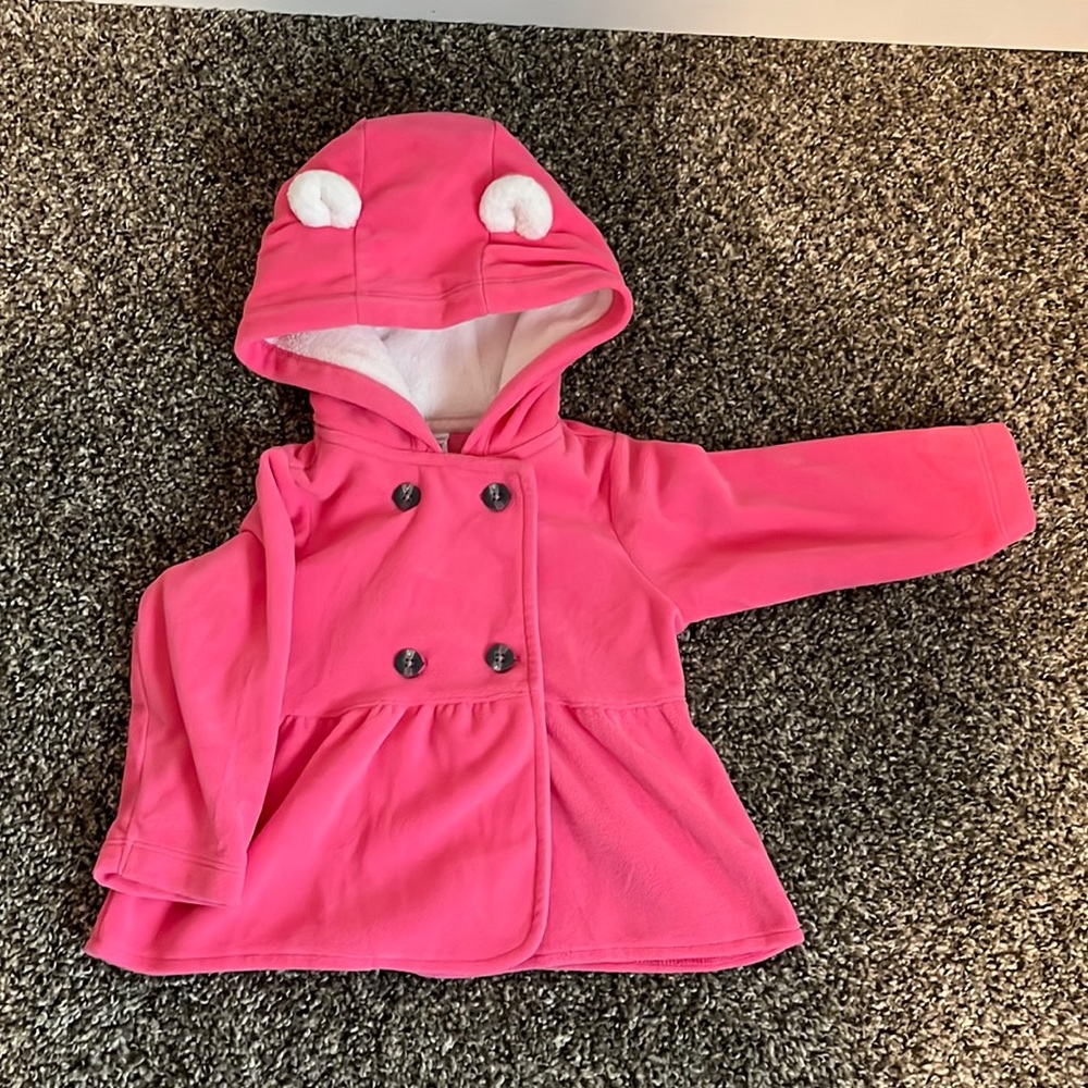 Carter’s fleece pea coat size 12 months